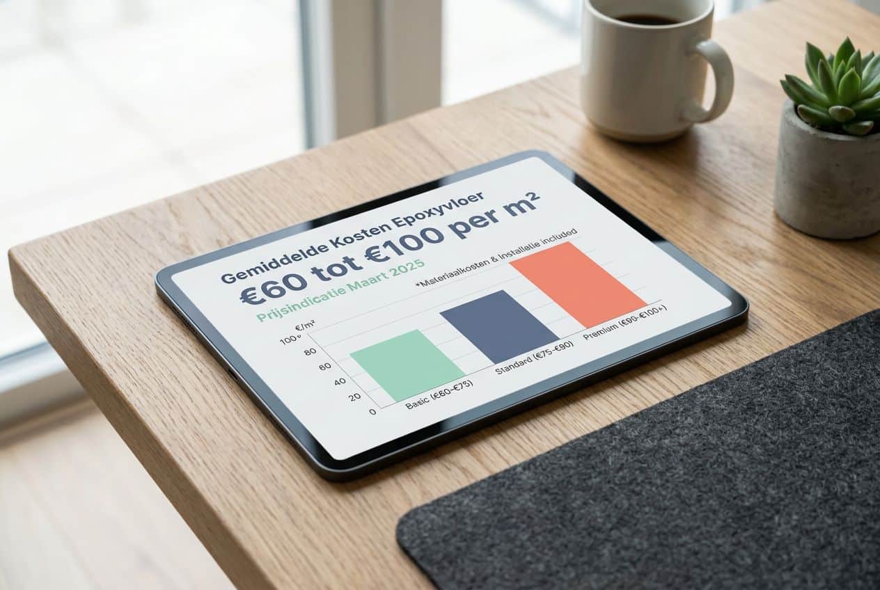 Datavisualisatie van de kosten voor een epoxy gietvloer in maart 2025. Datavisualisatie van de kosten voor een epoxy gietvloer in maart 2025.