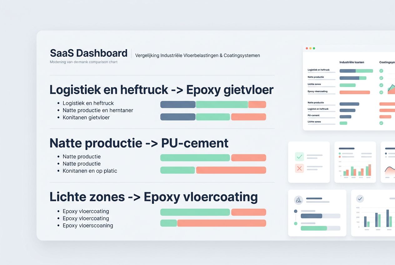 Overzichtstabel voor het kiezen van het juiste vloersysteem per belastingstype. Overzichtstabel voor het kiezen van het juiste vloersysteem per belastingstype.